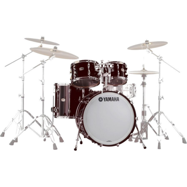Yamaha Recording Custom Rock 4-piece shell set, Classic Walnut