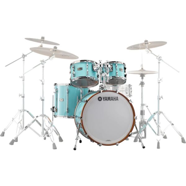 Yamaha Recording Custom Rock 4-Piece Shell Set, Surf Green