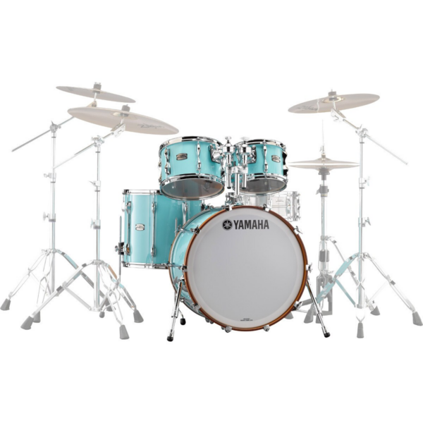 Yamaha Recording Custom Jazz 4-piece shell set, Surf Green