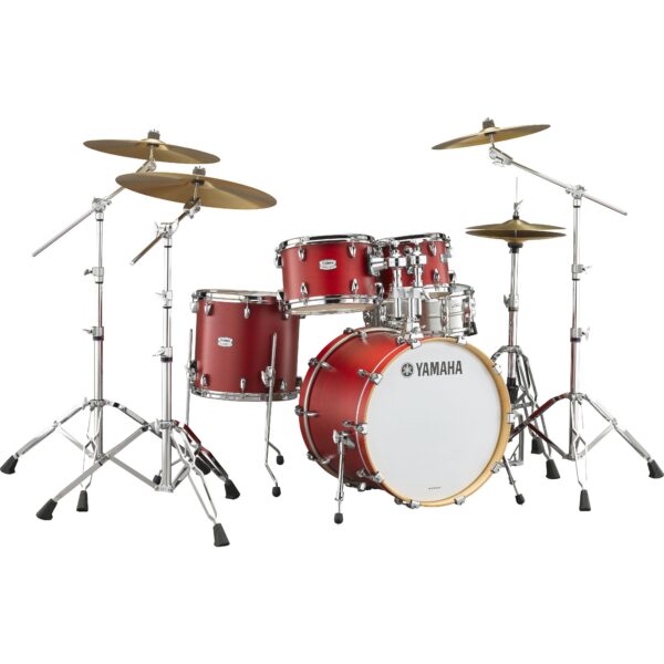 Yamaha Tour Custom TMP0F4 Candy Apple Satin 4-piece shell set