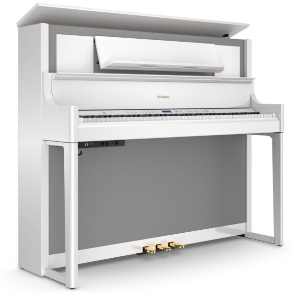 Roland LX708-PW digital piano, Polished White