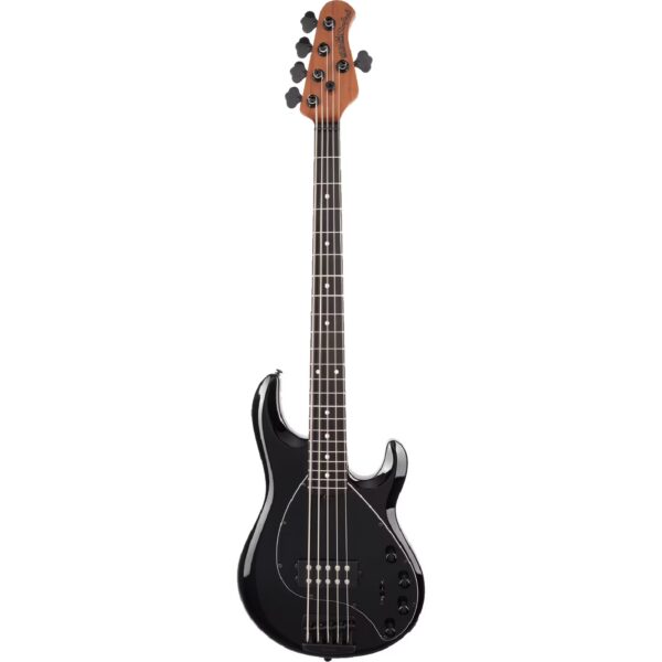 Music Man Stingray 5 Special Jet Black 5-string bass guitar