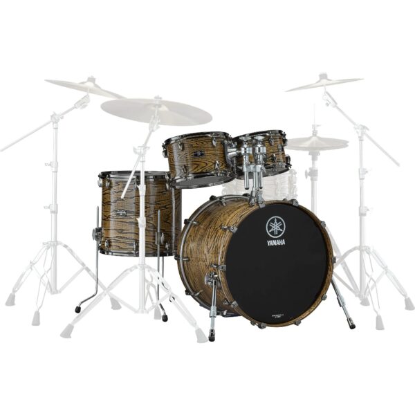 Yamaha Live Custom Hybrid Oak Jazz 4-piece shell set, Natural