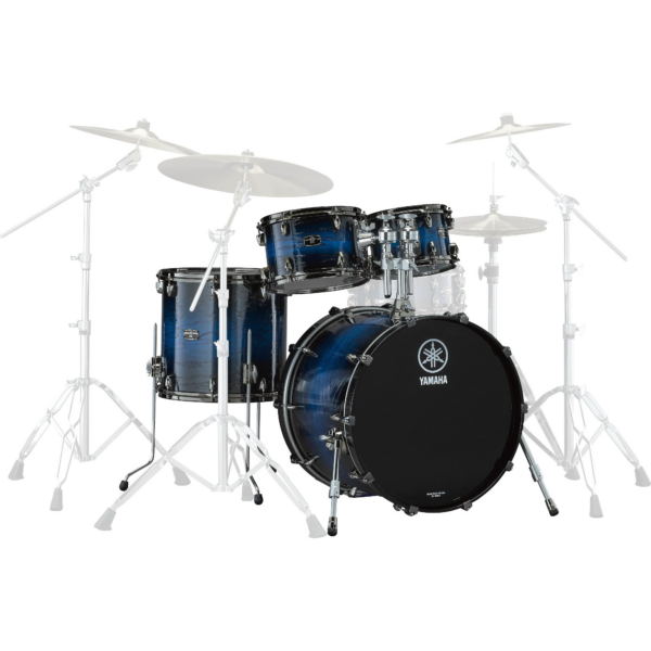 Yamaha Live Custom Hybrid Oak Fusion 4-piece shell set, Ice Sunburst