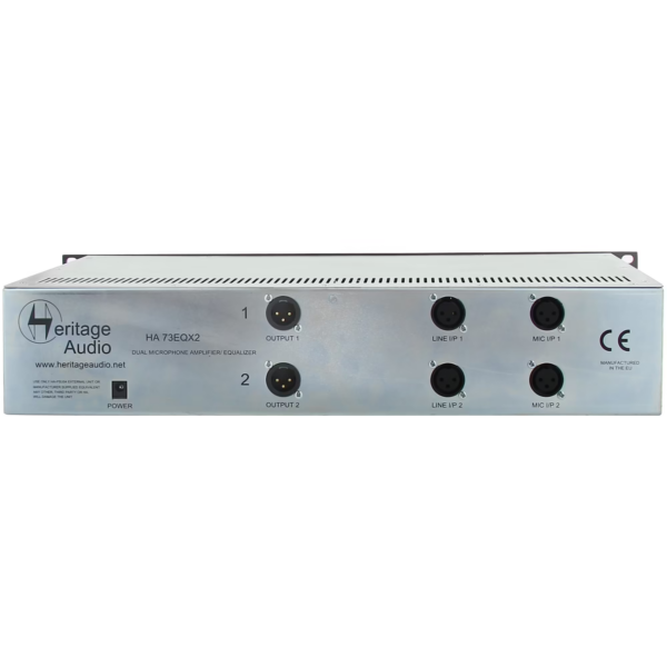 Heritage Audio HA73EQX2 Elite Two-Channel Preamp with EQ