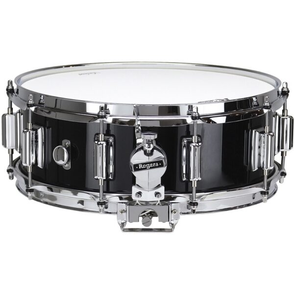 Rogers Drums USA Dyna-Sonic Beavertail Black Gloss Lacquer 14 x 5-inch Snare Drum