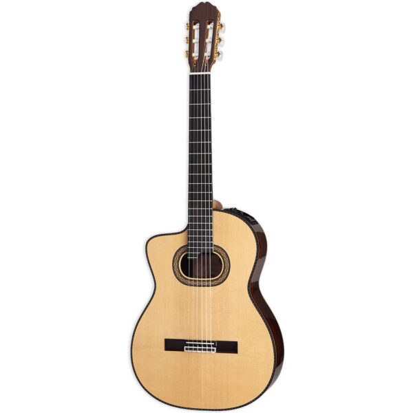 Takamine TH90 LH Hirade Electro-Acoustic Classical Guitar with Case