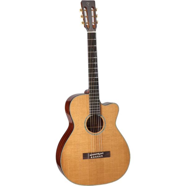 Takamine EF740FS-TT Thermal Top Natural Electro-Acoustic Guitar with Case