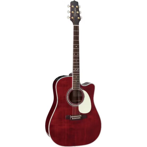 Takamine JJ325SRC John Jorgenson Gloss Red Stain Electro-Acoustic Guitar