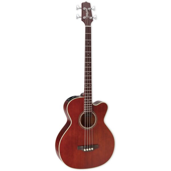 Takamine PB5-ANS Gloss Antique Stain Electro-Acoustic Bass Guitar with Case