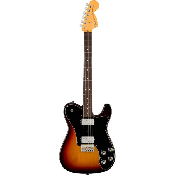 Fender American Professional II Telecaster Deluxe 3-Color Sunburst RW Electric Guitar with Case