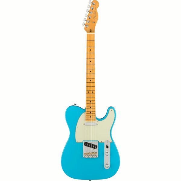 Fender American Professional II Telecaster Miami Blue MN Electric Guitar with Case