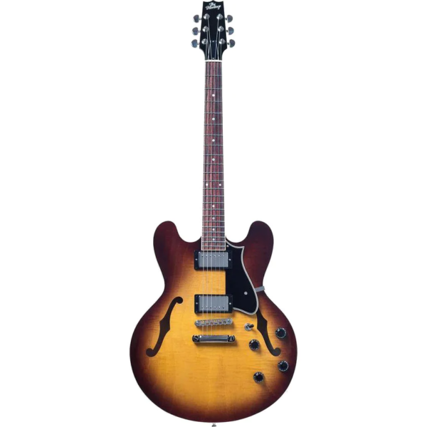 Heritage Standard H-535 Original Sunburst Semi-Acoustic Guitar with Case