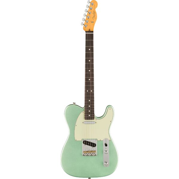 Fender American Professional II Telecaster RW Mystic Surf Green Electric Guitar with Case