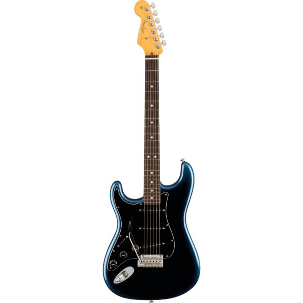 Fender American Professional II Stratocaster LH Dark Night RW Left-Handed Electric Guitar with Case