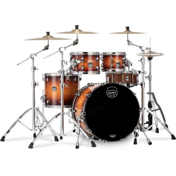 Mapex SE529XEBPO Saturn Evolution Birch Classic Exotic Sunburst 4-Piece Shell Set