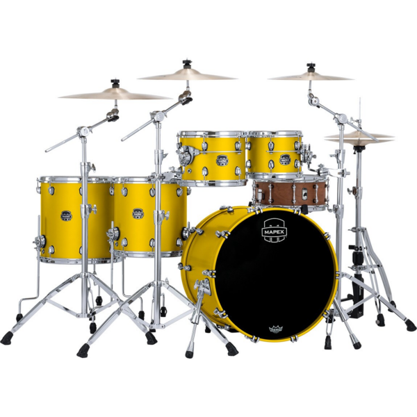 Mapex SE628XM Saturn Evolution Maple Stage+ Tuscan Yellow 5-Piece Shell Set