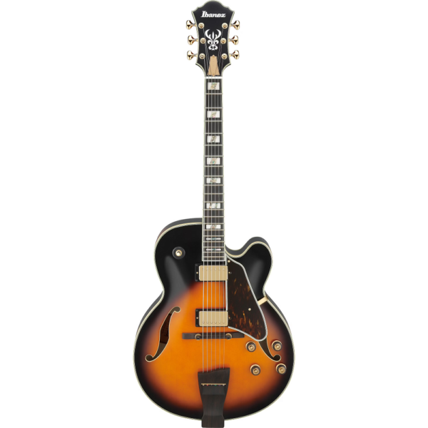 Ibanez AF2000 Artstar Prestige Brown Sunburst Semi-Acoustic Guitar with Case