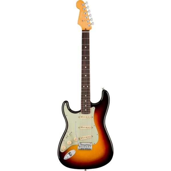 Fender American Ultra Stratocaster LH Ultra Burst RW Left-Handed Electric Guitar with Case