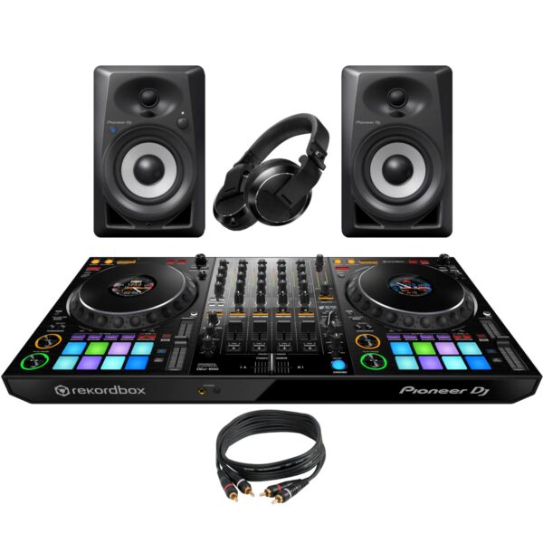 Pioneer DDJ-1000+Pioneer HDJ-X7 DJ headphones+Pioneer DM-40BT(Set of 2)+3m 1x Devine VB5030
