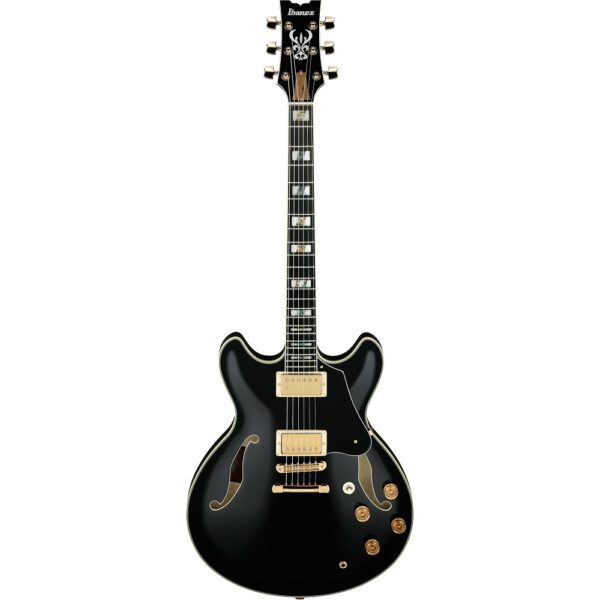 Ibanez JSM20TH Black John Scofield Signature Semi-Acoustic Guitar with Case