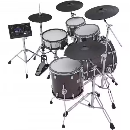 Roland VAD706-PW Pearl White Premium Electronic Drum Kit