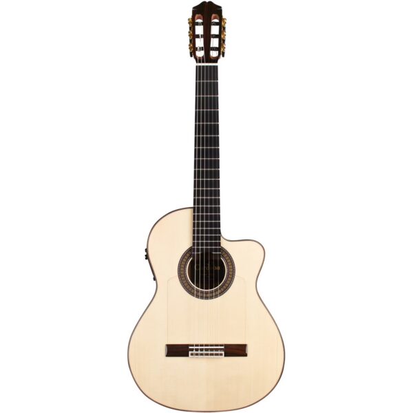 Cordoba 55FCE Negra Ziricote Electro-Acoustic Classical Guitar with Case