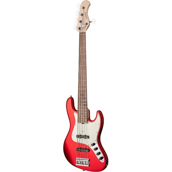 Sadowsky MetroLine 21-5 Vintage Alder Solid Candy Apple Red Metallic 5-String Electric Bass Guitar