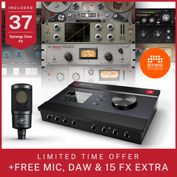 Antelope Audio Zen Tour Synergy Core PROMO Bundle w. Free Edge Solo