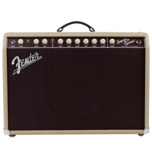 Fender Super-Sonic 22 Combo 1x 12 tube guitar amplifier combo beige